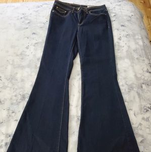 NWT- Flare jeans, size 28, dark wash